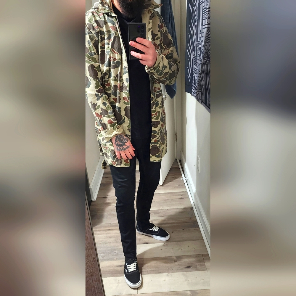 Obey Mens Camo Jacket